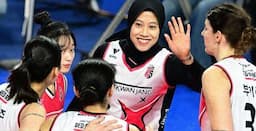 Hasil Liga Voli Putri Korea Selatan 2024-2025: Megawati Cetak 44 Poin untuk Red Sparks