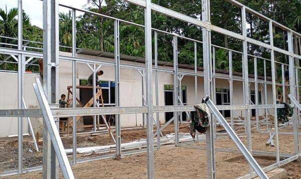 Pembangunan 117 Huntara di Agam Sumbar Capai 50 Persen, Pengerjaan Dibagi 2 Shift