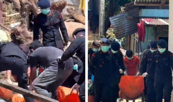 Kisah Pilu Anggota Brimob Evakuasi Jenazah saat Longsor Sibolga, Ternyata Ibunya Sendiri