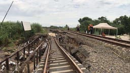 Dampak Banjir di Grobogan, Sejumlah KA Lintas Utara Memutar Lewat Stasiun Solo Jebres