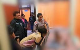 Polresta Jayapura Kota Berikan Trauma Healing untuk Balita Korban Kekerasan