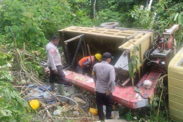 Kecelakaan Truk Masuk Jurang di Keerom, 1 Penumpang Tewas 5 Orang Luka
