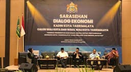 Kadin Kota Tasikmalaya Gelar Sarasehan Dialog Ekonomi, Sinergi Paslon Cawalkot dengan Pelaku Usaha