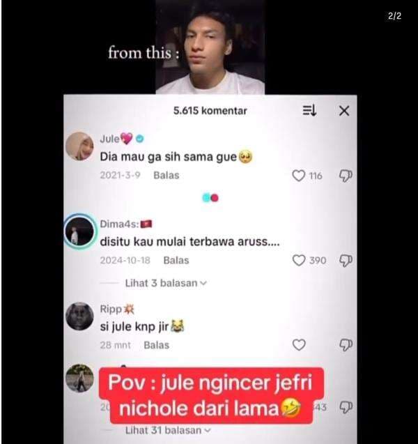 Viral! Jule Ternyata Incar Jefri Nichol Sejak 2021