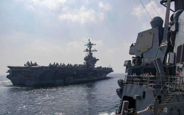 Trump Sebut Kekuatan Militer AS Dikerahkan ke Iran Lebih Besar daripada Venezuela