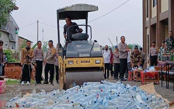 Polres Blora Ungkap Kasus Miras dan Laka Lantas Selama Tahun 2024