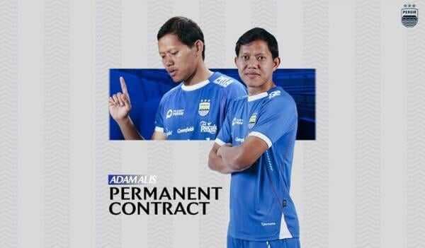 Persib Resmi Permanenkan Kontrak Adam Alis