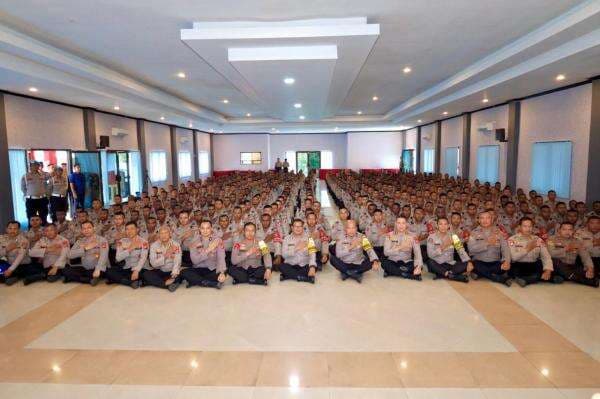 Jelang Pelantikan, Wakapolda Banten Beri Arahan Kepada Siswa Diktuk SPN Polda Banten