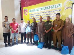 Peringatan HUT LVRI ke-68 di Pemalang, Veteran Diberi Tali Asih 