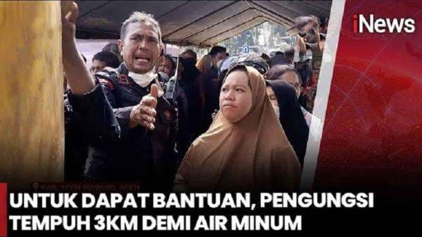 Pengungsi Aceh Tamiang Bertahan di Tengah Krisis Air Bersih Usai Banjir Bandang