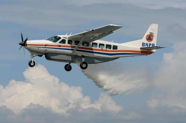 Arahan Prabowo, BNPB Kerahkan 5 Pesawat Modifikasi Cuaca di Jakarta dan Jabar