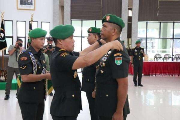 Dilantik Pangdam XIX Tuanku Tambusai, Brigjen Agustatius Sitepu Jabat Danrem 031 Wira Bima