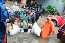 Banjir Terjang Denpasar dan Badung Bali, 1 WNA Tewas dan Ratusan Warga Terdampak