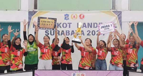 SMA IPIEMS Dukung Kejurkot Handball Surabaya 2024 Tingkat SMP, Siap Cetak Atlet Muda Berprestasi