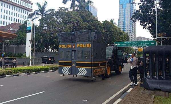 Demo Buruh Selesai, Jalan Medan Merdeka Selatan Jakpus Kembali Dibuka