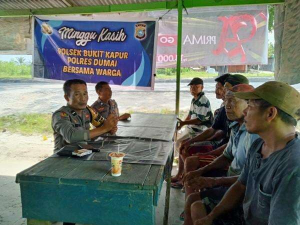 Gelar Patroli, Ini Pesan Pihak Polsek Bukit Kapur