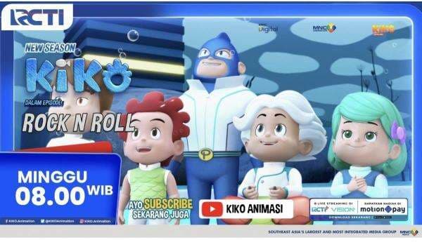 KIKO Season 4 Episode Baru Rock N Roll - Minggu 1 Feb 2026, Pukul 08.00 Pagi di RCTI