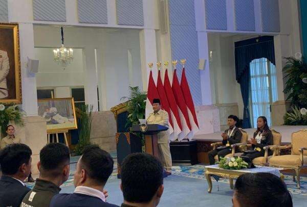 Indonesia Runner up SEA Games 2025, Prabowo: Olahraga Cermin Keberhasilan Negara