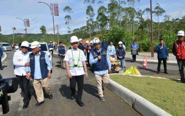 Wapres Gibran Tinjau Pembangunan Kompleks Kawasan Legislatif dan Yudikatif di IKN