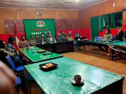 Polres Puncak Jaya Lakukan Rapat Mediasi Antara Forkopimda Bersama KPUD, dan Bawaslu