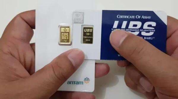 Update Harga Emas di Pegadaian Awal Pekan: Galeri24 dan UBS Stabil