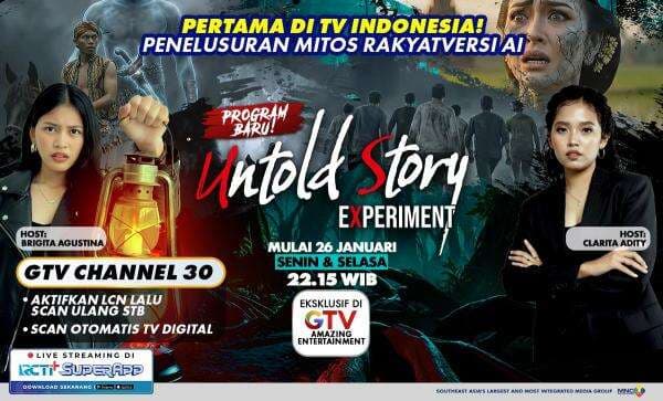 Untold Story Experiment Segera Tayang di GTV, Cerita Rakyat Versi AI