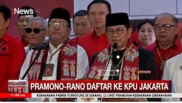 Siang Ini! Pramono Anung-Rano Karno sebagai Gubernur dan Wakil Gubernur Terpilih