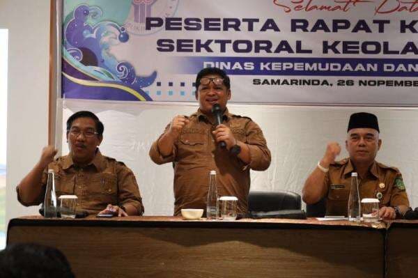 Dispora Kukar Gelar Rakor Bahas Strategi Pengembangan Olahraga