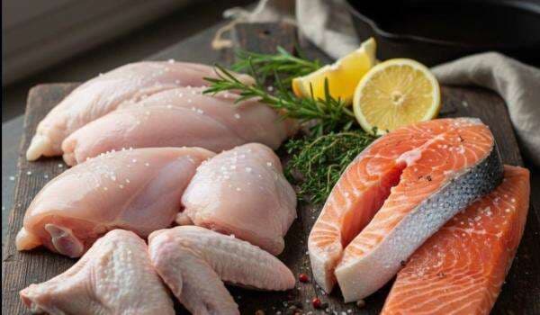 Ikan Salmon Vs Ayam, Lebih Sehat Mana? 