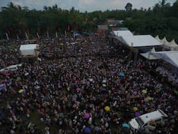 Tim Pemenangan Mohon Maaf ke Warga Polman Kampanye Akbar Besti Sempat Macetkan Jalan