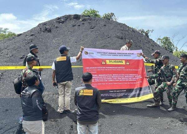 Pemerintah Sita 70 Ribu Ton Batu Bara Ilegal di Kutai Kartanegara Pemerintah Sita 70 Ribu Ton Batu Bara Ilegal di Kutai Kartanegara