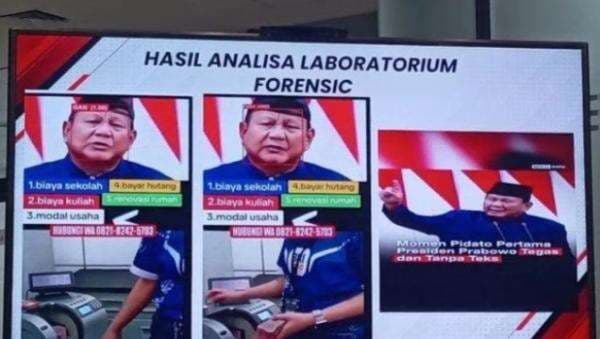 Bareskrim Polri Tangkap Pelaku Penipuan dengan Video Deepfake Presiden Prabowo di Lampung