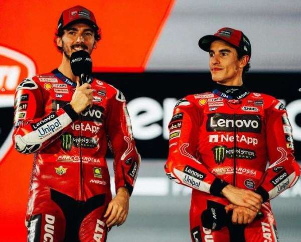 Francesco Bagnaia Buka Suara Terkait Sulitnya Bertandem dengan Marc Marquez