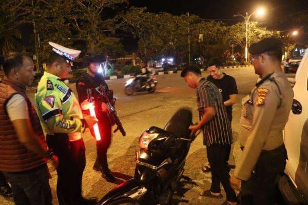 OMP, Polres Rohul Gelar Patroli Berskala Besar Untuk Cipta Kondisi Pasca Pilkada Serentak