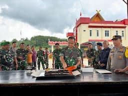 Perkokoh Sinergitas TNI-Polri di HUT Brimob Polri Jelang Pilkada