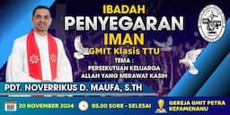 Majelis Klasis TTU Gelar Ibadah Penyegaran Iman di GMIT Petra Kefamenanu