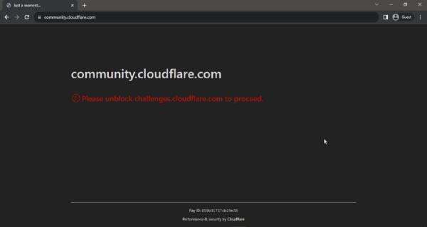 Cara Buka Blokir Challenges.cloudflare.com dengan Mudah