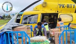 Akses Darat Terbatas, Bantuan Disalurkan Via Udara ke Wilayah Sumut