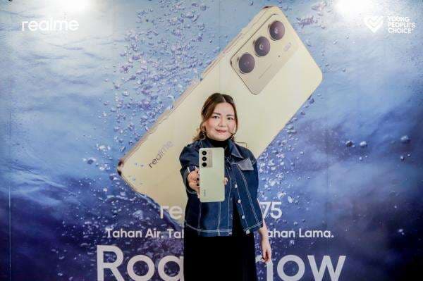 Realme C75, Smartphone Canggih Tahan Air dan Benturan