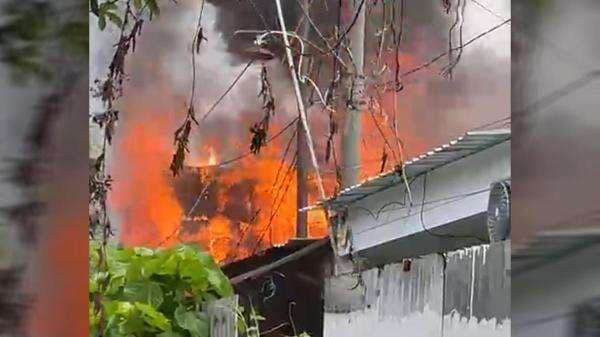 Kebakaran Hebat Permukiman Warga di Makassar, 7 Rumah Rusak Berat