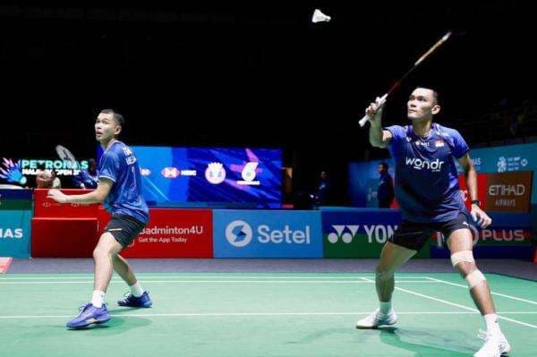 Fajar/Fikri Tembus Perempat Final Malaysia Open 2026, Bungkam Wakil Taiwan Dua Gim Ketat