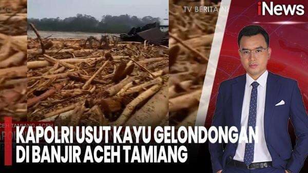Kapolri Bentuk Tim Khusus Usut Kayu Gelondongan di Banjir Sumatera 