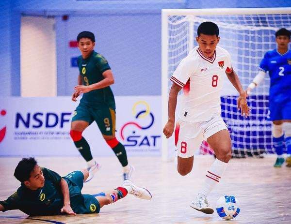 Link Live Streaming Timnas Futsal Indonesia U-16 vs Thailand di Final AFF Futsal 2025 Sore Ini
