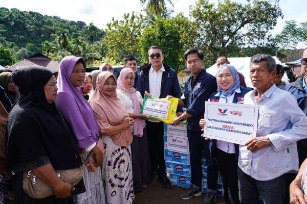 Perindo Perkuat Pemulihan Pascabencana di Sumbar melalui Bantuan dan Huntara