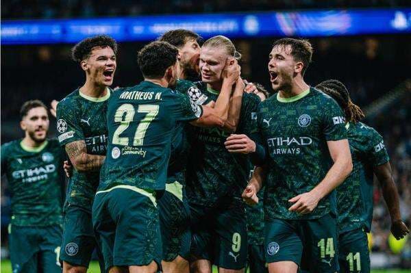 Hasil Lengkap Liga Champions: Real Madrid vs Man City 1-2, Arsenal dan Juventus Pesta