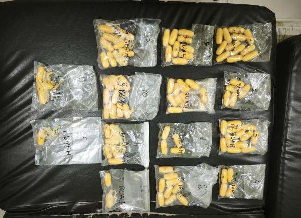 Selundupkan Narkoba, Pasutri Asal Pakistan Nekat Telan 162 Kapsul Sabu