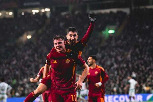 Hasil Lengkap Liga Europa: AS Roma Bantai Celtic, Aston Villa Bungkam Basel