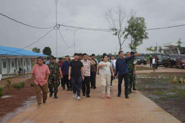 Sekda Papsel Bersama Tim Paspampres Tinjau PT. GPA Lokasi Tempat Kunker Wapres Ke Merauke