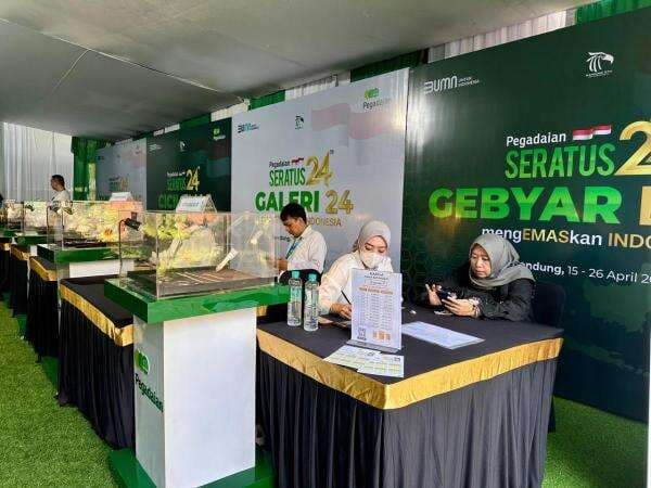 Tingginya Animo Masyarakat Berinvestasi Emas, Pegadaian Jawa Barat Fasilitasi dengan Bazar Emas Tingginya Animo Masyarakat Berinvestasi Emas, Pegadaian Jawa Barat Fasilitasi dengan Bazar Emas