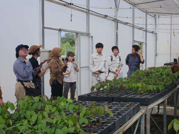 SMK-PP Kementan di Banjarbaru, Dapat Kunjungan Dari Siswa-siswi SMA Dari Jepang